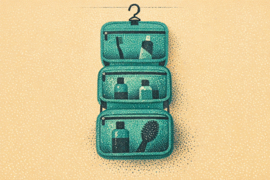 The Travel Toiletry Bag Guide (Sizes, Hooks, 100ml Rules)