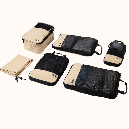 Signature Packing Cube Set (Sand)