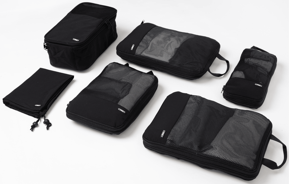 Compression Packing Cube Set (Black)